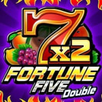 El logo de la Fortune Five Double tragamonedas